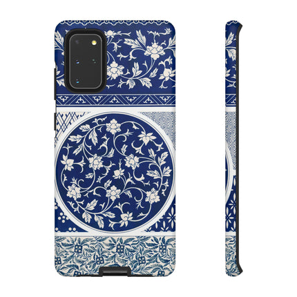 Blue Flower Pattern by Owen Jones Phone Cases