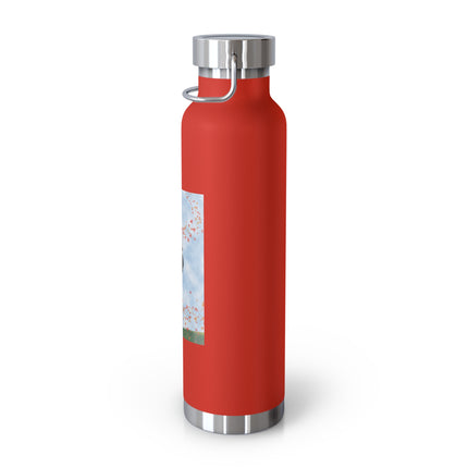 Elegance in Autumn Copper Vacuum Insulated Bottle, 22oz