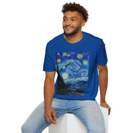 The Starry Night by Vincent Van Gogh Softstyle T-Shirt