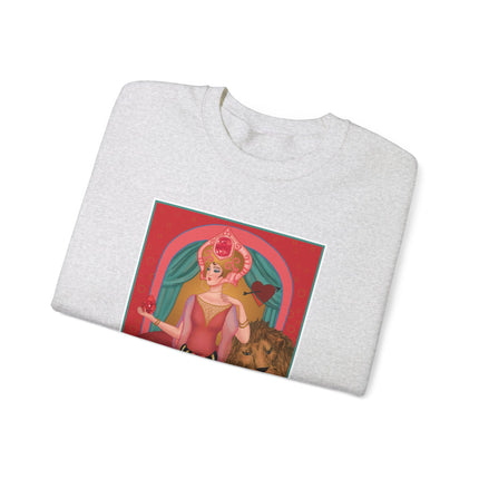 July & Ruby (from the Gem Series) by Sofia Chiostri Heavy Blend™ Crewneck Sweatshirt