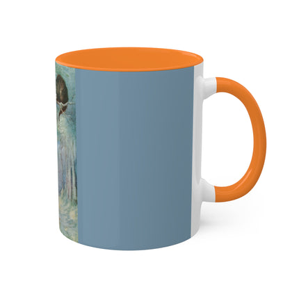 “I growl when I’m pleased, and wag my tail when I’m angry” by Sir John Tenniel Colorful Mugs, 11oz