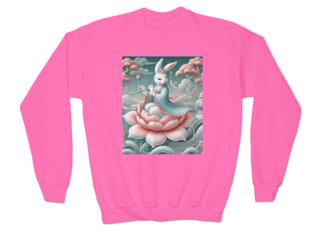Lotus Garden Melody Youth Crewneck Sweatshirt