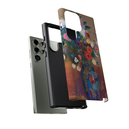 Bouquet of Flowers by Odilon Redon Phone Cases