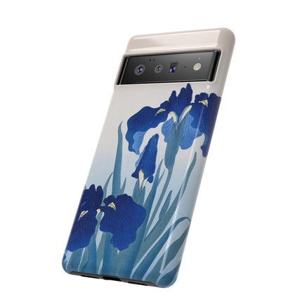 Iris Flowers by Ohara Koson Phone Cases