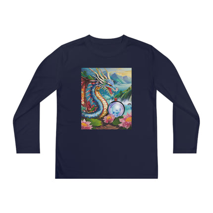 Wisdom's Guardian Youth Long Sleeve Competitor Tee – Dragon Magic & Ancient Wisdom