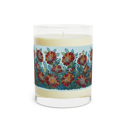 🎭🌺 The Lady Of The Exotic Flower Garden Scented Candle – Art Deco Fashion Fantasy