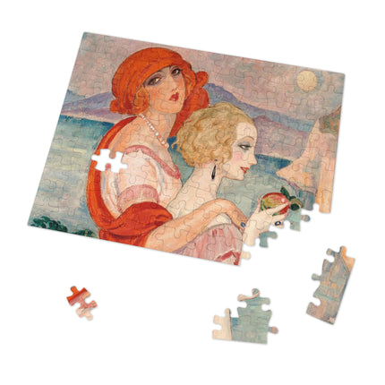 Sur la Route d'Anacapri by Gerda Wegener Jigsaw Puzzle (30, 110, 252,-Piece)