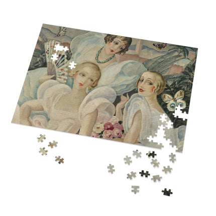 Les Femmes Fatales by Gerda Wegener Jigsaw Puzzle (30, 110, 252, 500-Piece)