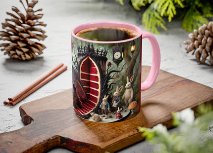 Malice in Wonderland – Gothic Halloween Colorful Mugs (11oz, 15oz)