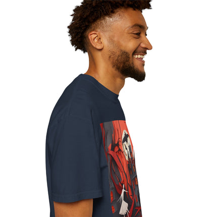 Halloween Night Scene Unisex Garment-Dyed T-shirt