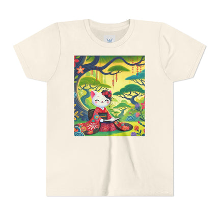 A Kitten’s Spring Tale Youth Short Sleeve Tee