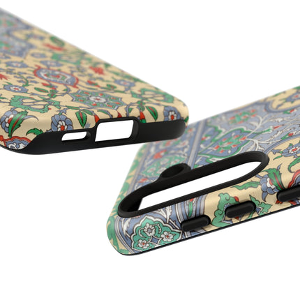 Arabic Art Pattern, Plate by Emile Prisse d’Avennes Phone Cases