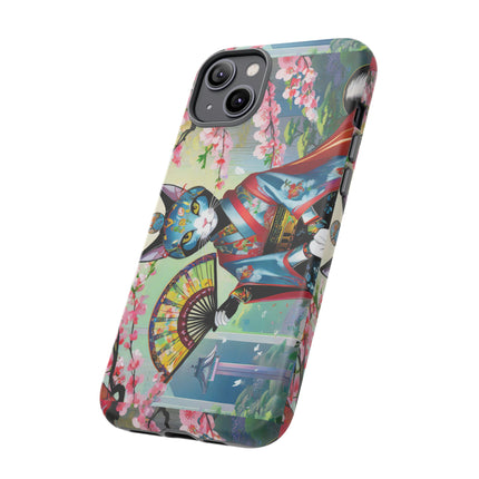 Cyberpunk Geisha Phone Cases