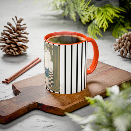 Les Hermines by Georges Lepape Colorful Mugs (11oz, 15oz)