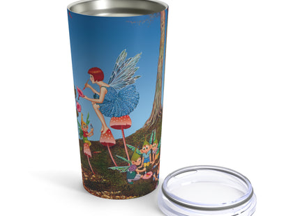 Periwinkle Painting the Petals by Ida Outhwaite Tumbler 20oz