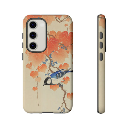 Japanese Bird and Branch by Ohara Koson Phone Cases