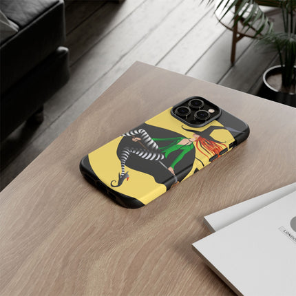 A Witch’s Moonlit Flight Phone Cases
