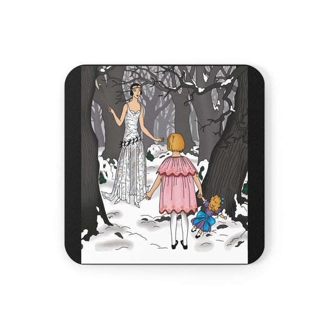 Fairy Tale Elegance Cork Back Coaster