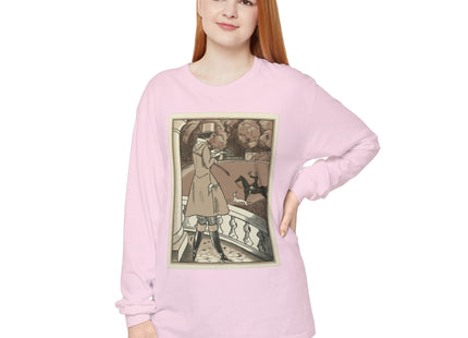 Amazone by Fernand Siméon Unisex Garment-dyed Long Sleeve T-Shirt