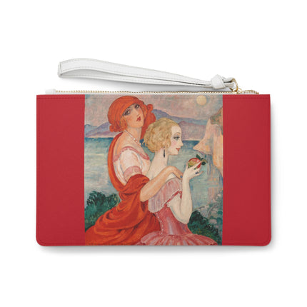 Sur la Route d'Anacapri by Gerda Wegener Clutch Bag