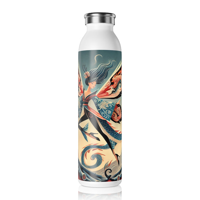 Dragon Fairy of the Temple Slim Water Bottle