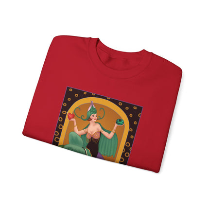 May & Emerald (from the Gem Series) by Sofia Chiostri Heavy Blend™ Crewneck Sweatshirt