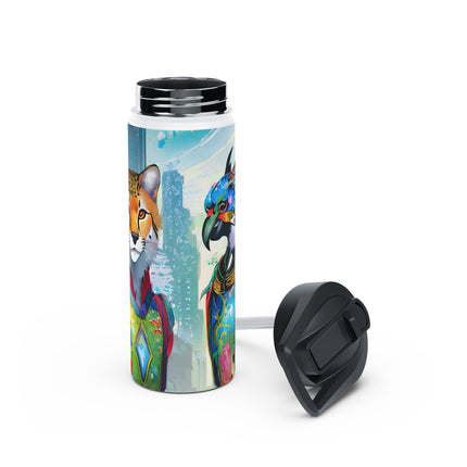 Cybernetic Duets Stainless Steel Water Bottle