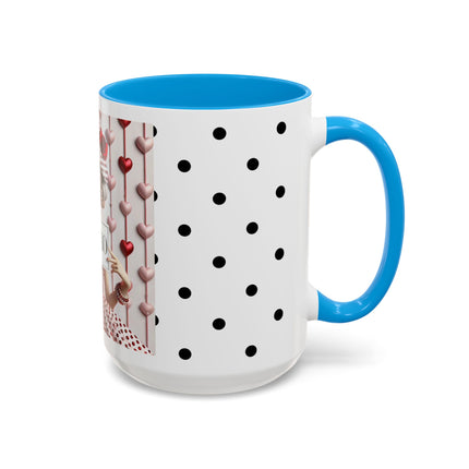 Fashionably Yours, XOXO Colorful Mugs (11oz, 15oz)
