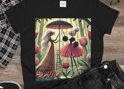 Under the Tulip Parasol Cotton Tee