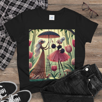 Under the Tulip Parasol Cotton Tee