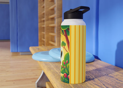 Firefly Dance on Wheels Stainless Steel Water Bottle, Standard Lid