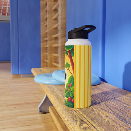 Firefly Dance on Wheels Stainless Steel Water Bottle, Standard Lid