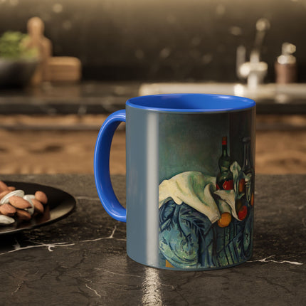 The Peppermint Bottle by Paul Cézanne Colorful Mugs (11oz, 15oz)