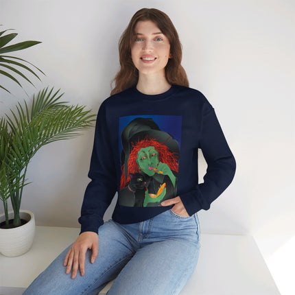 Mirror, Mirror A Witch's Touch Women’s Unisex Heavy Blend™ Crewneck Sweatshirt
