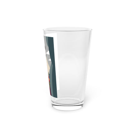 Rainbow Reverie Pint Glass – Elegant Renewal & Serene Beauty