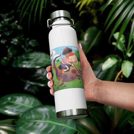 Rip-Roaring Fun Copper Vacuum Insulated Bottle, 22oz
