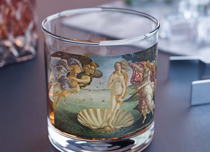 Birth of Venus by Sandro Botticelli Rocks Glass, 10oz