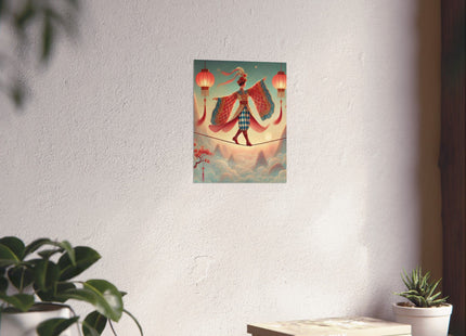 The Lantern Walker Matte Vertical Posters