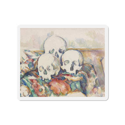 The Three Skulls by Paul Cézanne Die-Cut Magnets (5 Sizes)