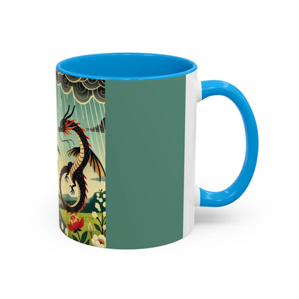 The Dragon Fairy’s Stride Colorful Mugs (11oz, 15oz)
