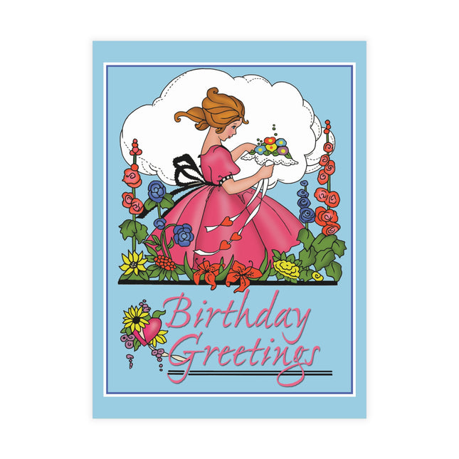Birthday Greetings Postcards (envelopes included) - Bundles of 10, 30, 50 Pieces
