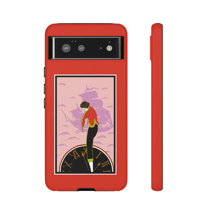 Woman Waiting for her Beloved at 1:59 by Kobayashi Kaichi Phone Case