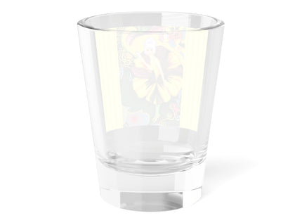 Enchanted Pansy Elegance Shot Glass, 1.5oz