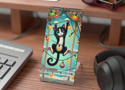 Mischief in Tinselland Mobile Display Stand for Smartphones