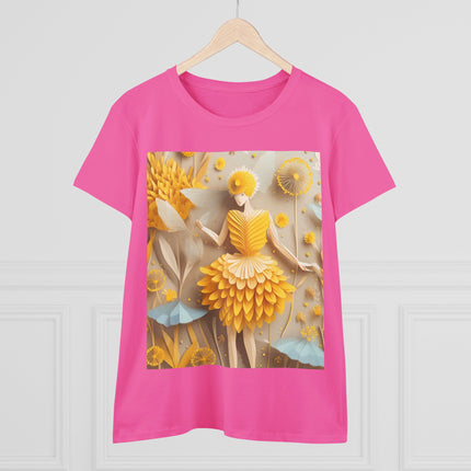 Dandelion Fairy Women's Midweight Cotton Tee