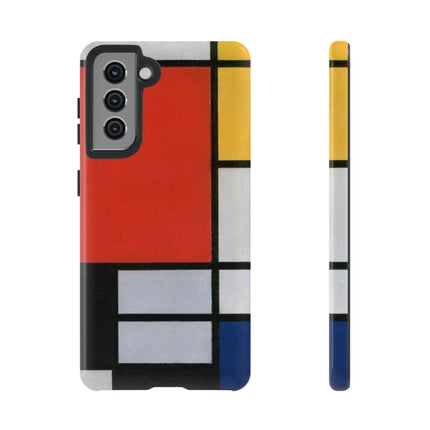 Composition with Red, Yellow, Blue, and Black by Piet Mondrian Phone Cases