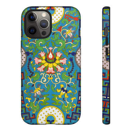 Chinese Floral Illustration by Owen Jones Phone Cases