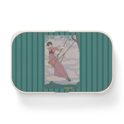 La balançoire by Georges Lepape Bento Lunch Box
