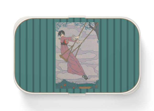 La balançoire by Georges Lepape Bento Lunch Box