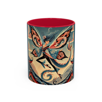 Dragon Fairy of the Temple Colorful Mugs (11oz, 15oz)
